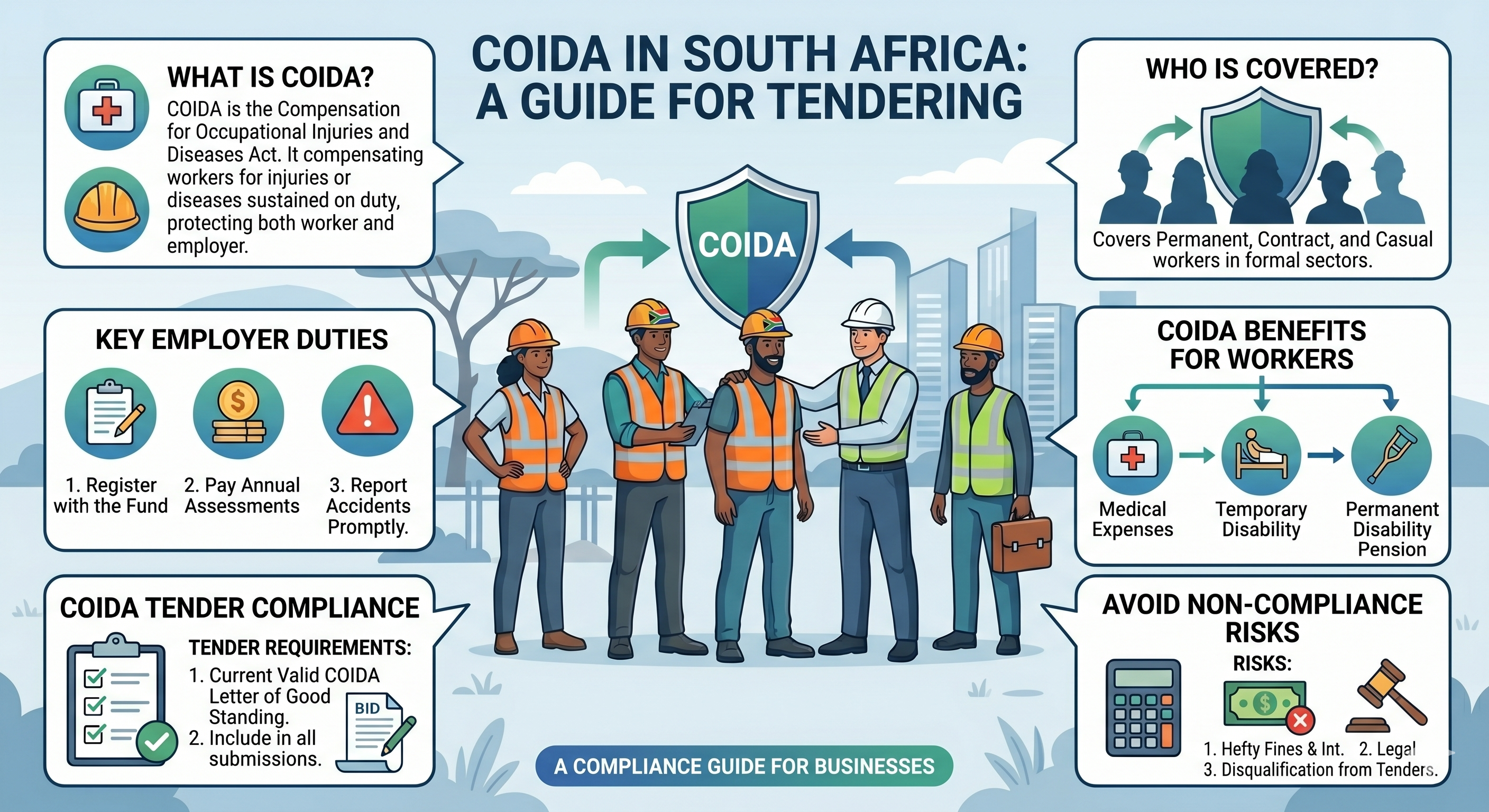 COIDA Registration for SA Contractors: 2026 Guide