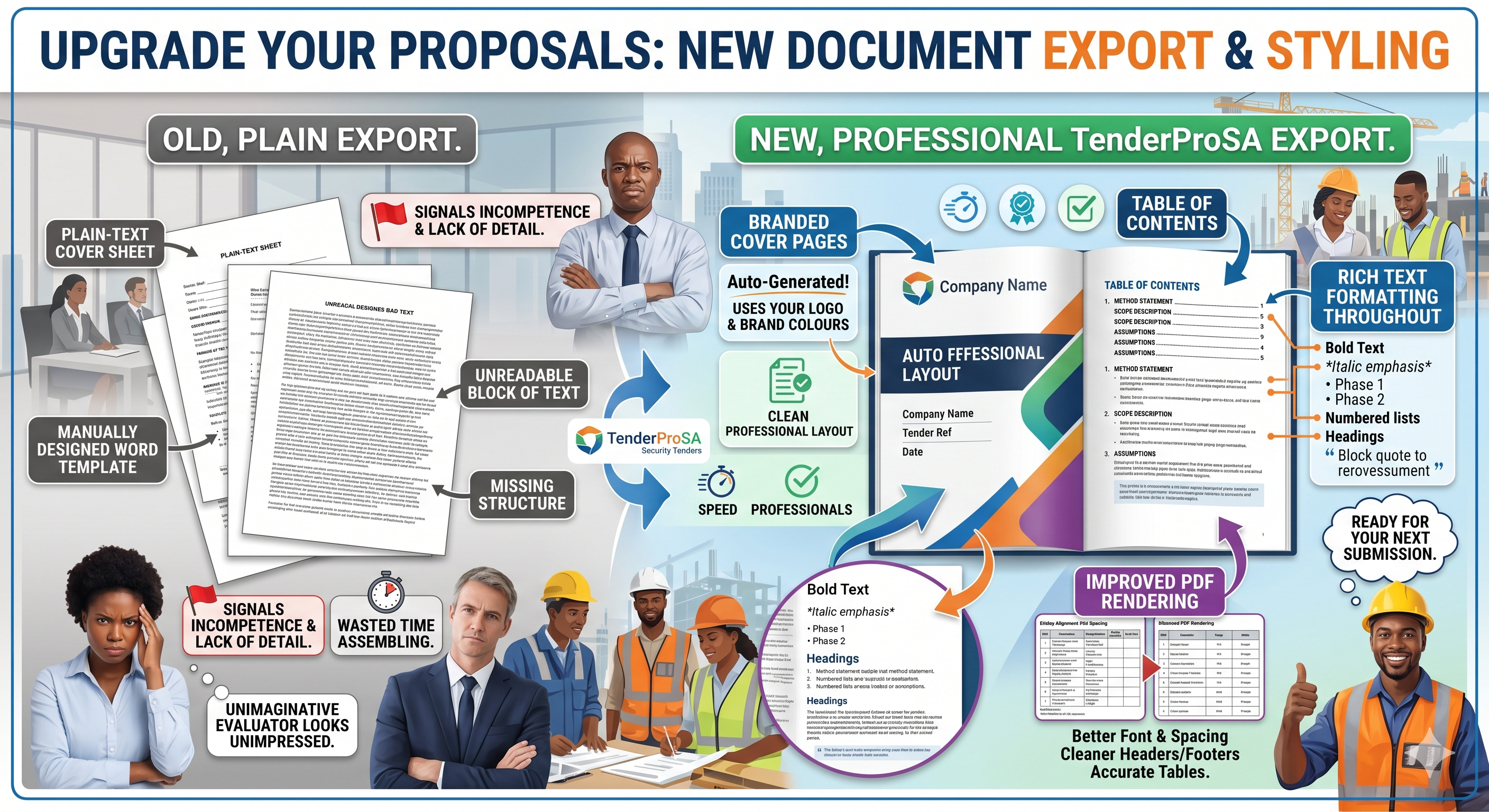 Professional Proposals: Export and Styling Upgrades Are Here