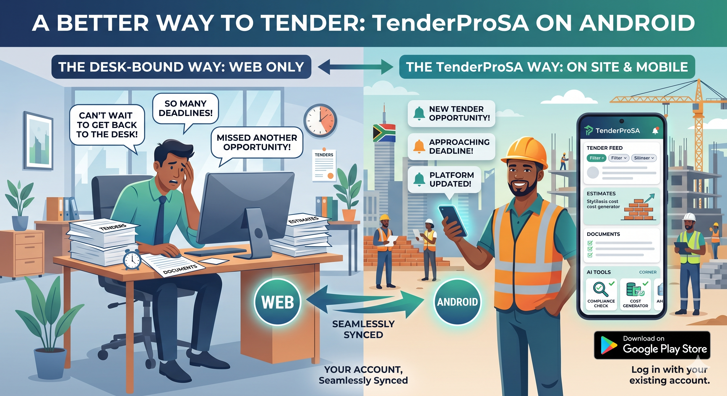 TenderProSA Is Now on Android