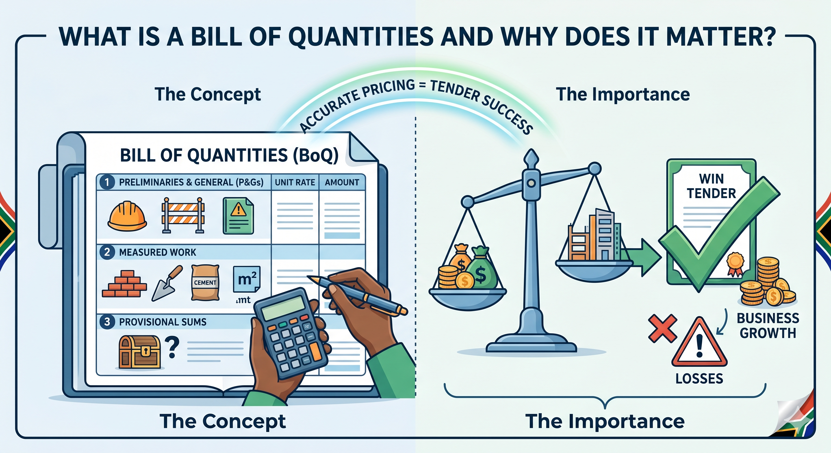 How to Price a Bill of Quantities in SA (2026)
