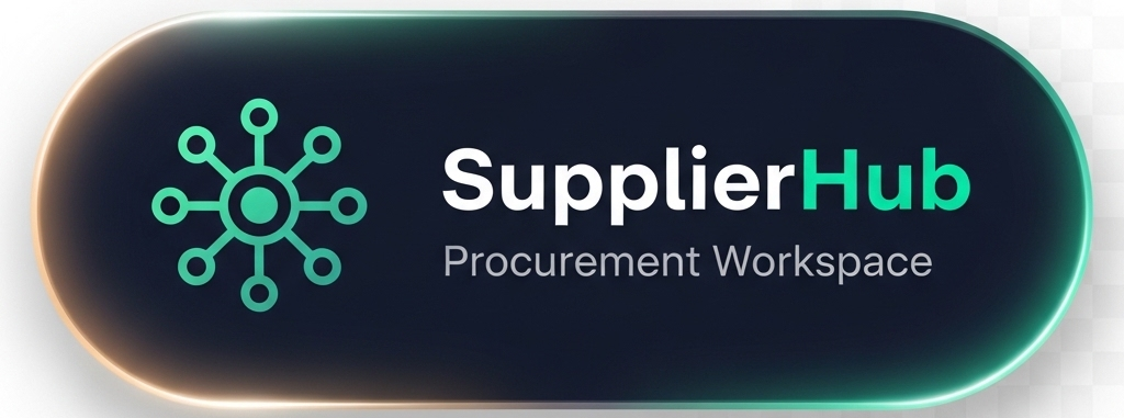 SupplierHub - Procurement Workspace